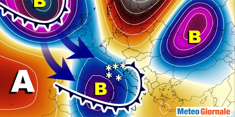 Meteo, sconquasso atmosferico e maltempo fino al weekend