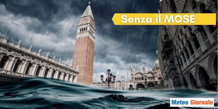 Record storico o no a Venezia, scongiurata ALLUVIONE devastante grazie al MOSE