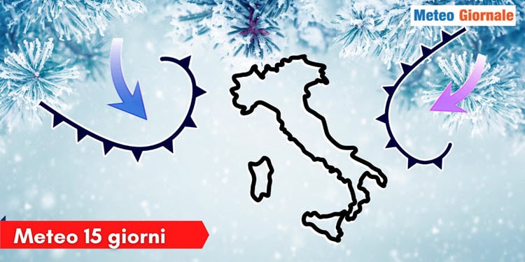 Meteo 15 giorni: le ultimissime sul Natale