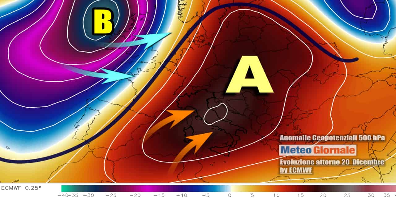 Meteo: ribaltone e colpo di scena in arrivo per la settimana di Natale 2022. Presto le risposte più certe