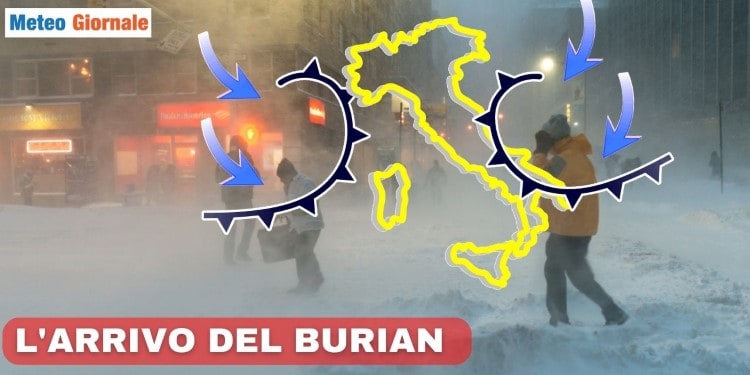 Il BURIAN, obiettivo Italia. Quando la previsione meteo è perfetta