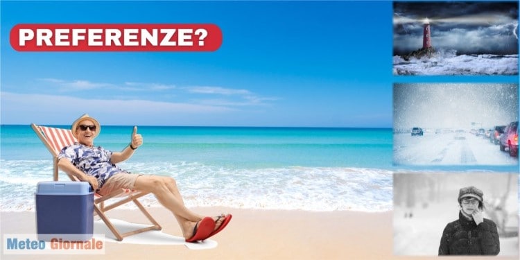 Gelo e neve o mite col sole? Diteci cosa preferite