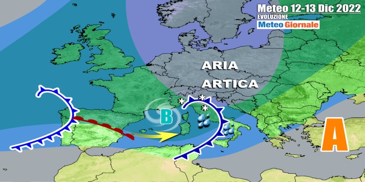 Meteo 7 Giorni: dal maltempo al freddo, prossima settimana neve in pianura