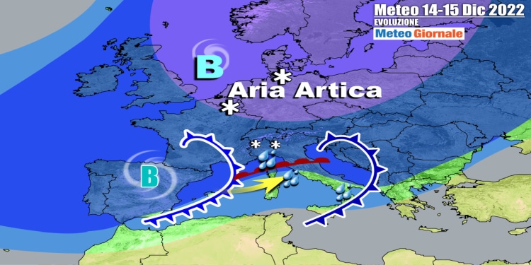 Meteo 7 Giorni: arriva la neve fino in pianura, ma grosse novità dal weekend