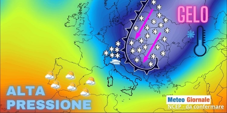 Meteo 15 giorni, cambiano le prospettive per Capodanno