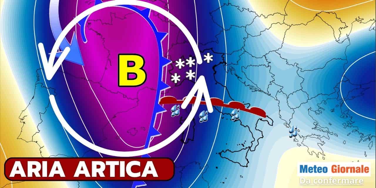 Meteo 15 giorni: peggiora e arriverà il freddo