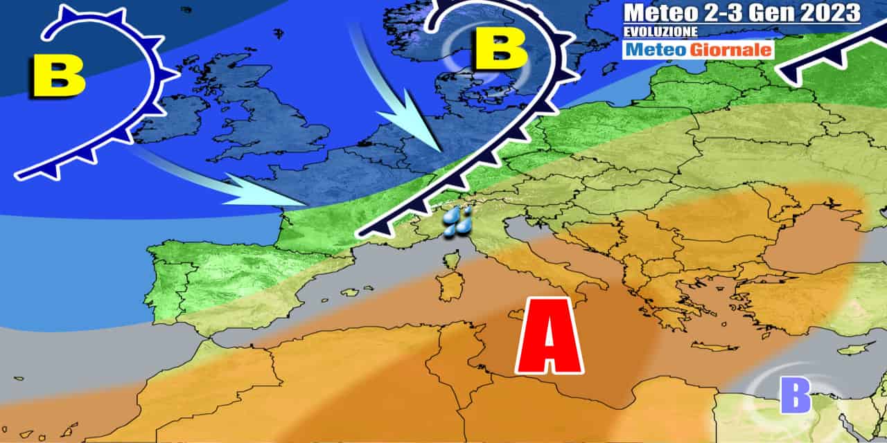 Meteo Italia: avvio nuovo anno con l’anticiclone africano, cambio in vista