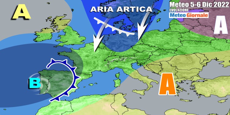Meteo Italia: pioggia e tantissima neve anche per il ponte dell’Immacolata