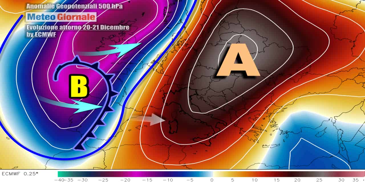 Meteo weekend: clamoroso capovolgimento, ma per Natale nuovi scenari. Ma l'Italia è grande