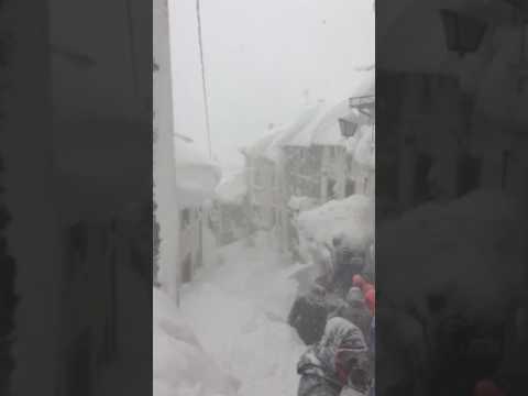 Meteo Appennino: le terribili nevicate invernali
