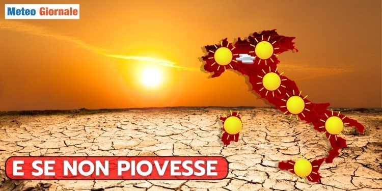 METEO: siccità in vista, speranza di un ribaltone. 2022, metà pioggia rispetto alla media