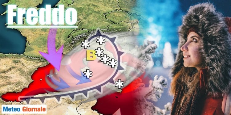 Meteo Italia, se venisse la bomba gelida. Ecco gli eccessi di freddo