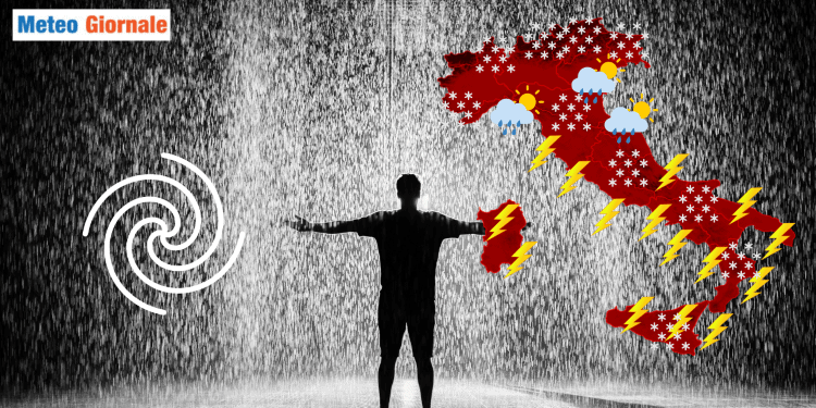 Meteo, da Venerdì a Domenica sarà un crescendo di Maltempo