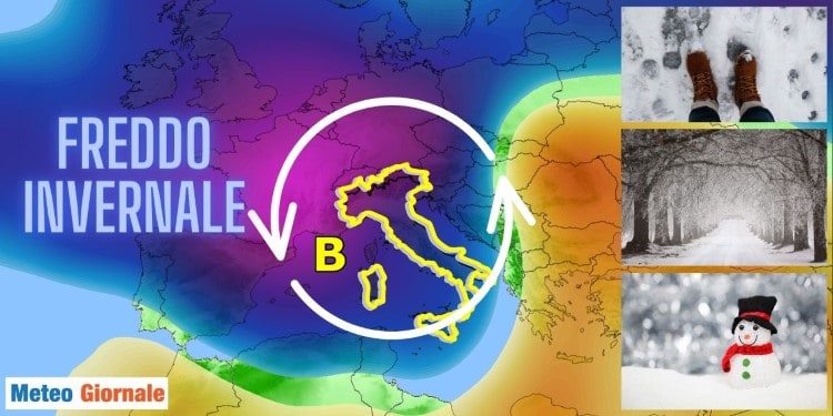 Prima decade di Gennaio: l'Inverno ci proverà. Prima ondata di maltempo del 2023, tornerà la neve
