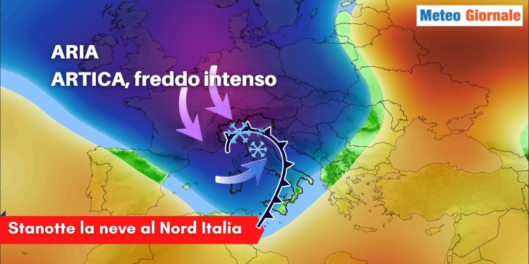 Meteo 15 giorni, severo maltempo con freddo in aumento