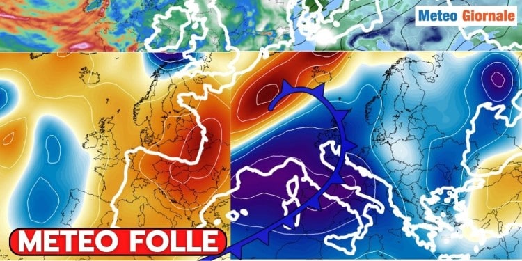 E' pura follia meteo climatica