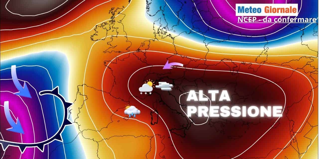 Meteo 15 giorni: l'Anticiclone proverà a resistere