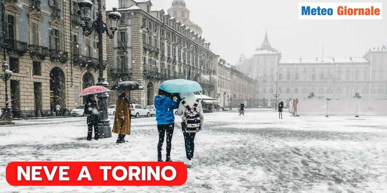 Meteo TORINO, la Neve di Gennaio 2023