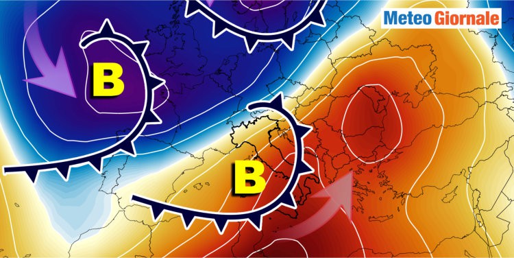 Meteo, Weekend con pioggia, vento e neve in basso. Poi arriva il gelo in parte d'Italia