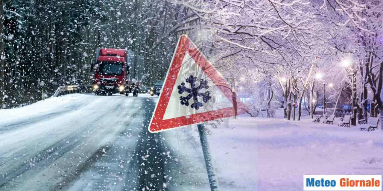 Meteo: maltempo che non si ferma, arriva altra neve in pianura. Ecco quando ed estensione del fenomeno
