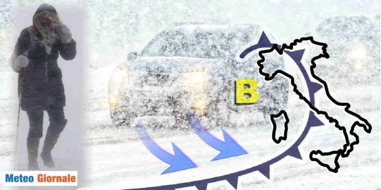 Un giorno in mezzo al gelo e alle bufere di neve