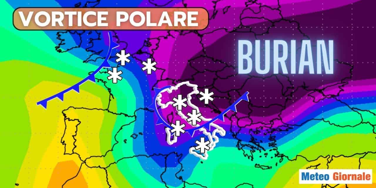 Meteo, il Vortice Polare è fortissimo e gelido, ma esploderà in Gennaio con Burian oppure con Gelo Polare