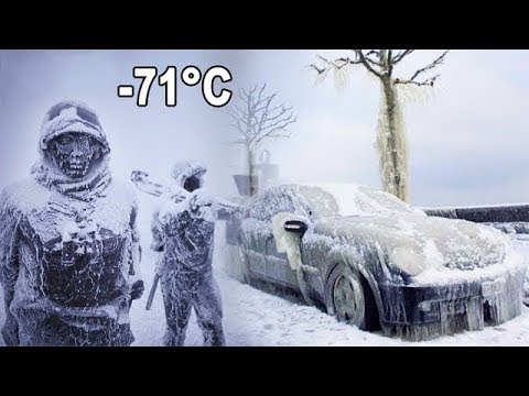 -71 gradi, il peggior meteo di una località abitata. Come si vive. Video