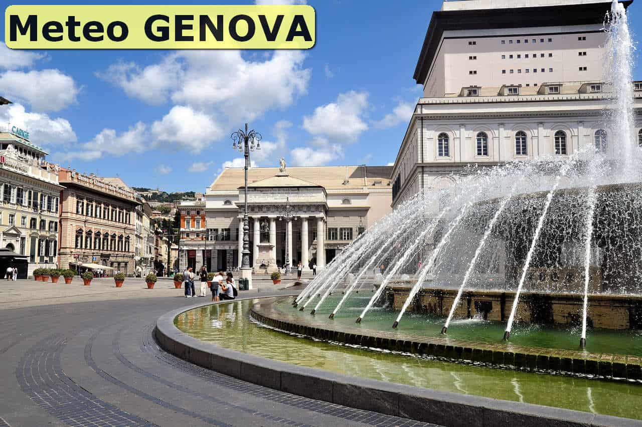 Meteo GENOVA. Brusco cambiamento, temperatura in sensibile diminuzione. Fiocchi di neve