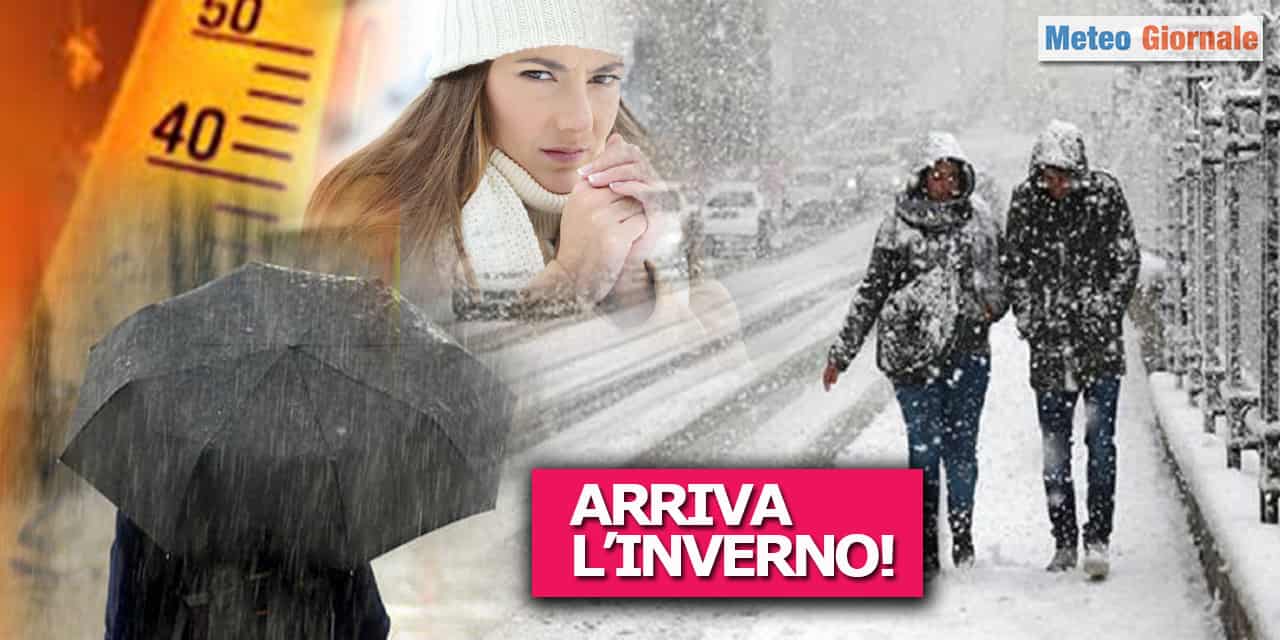 Meteo: l'Autunno sta finendo! Si piomba in INVERNO!
