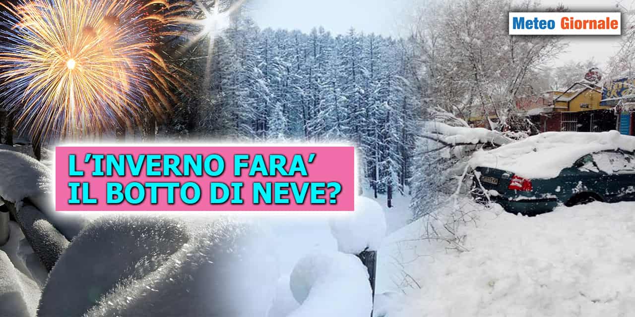 L’Inverno deve ancora fare il botto di neve