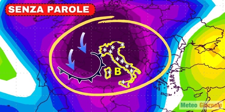 Meteo, ecco come va Italia sotto zero e la neve cade a badilate