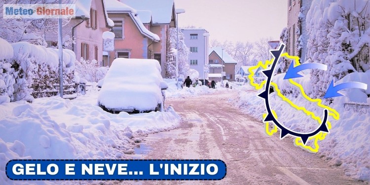 Meteo: ecco l’ideale previsione di gelo e neve per l’Italia con il Burian
