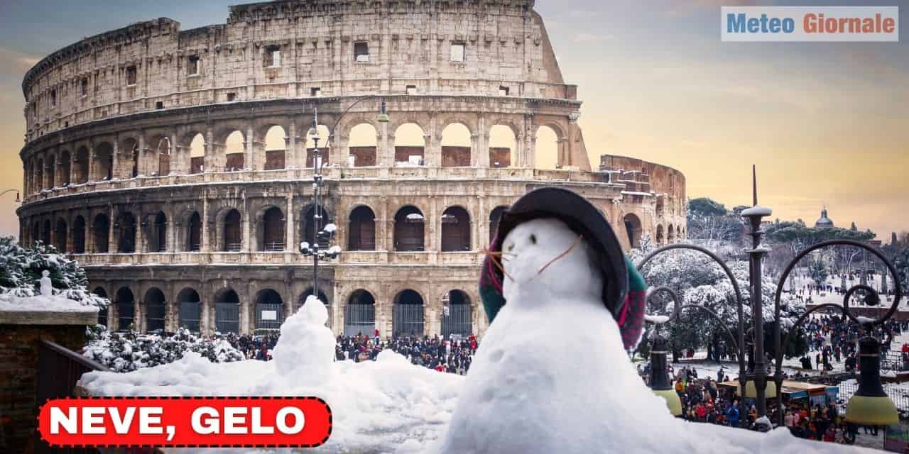 Meteo, ecco l'ultima botta gelida di Gennaio. Un caos