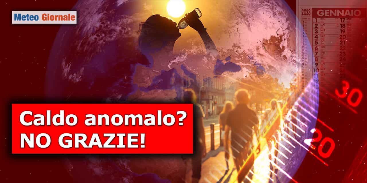 Caldo anomalo? No grazie, le anomalie meteo hanno stancato