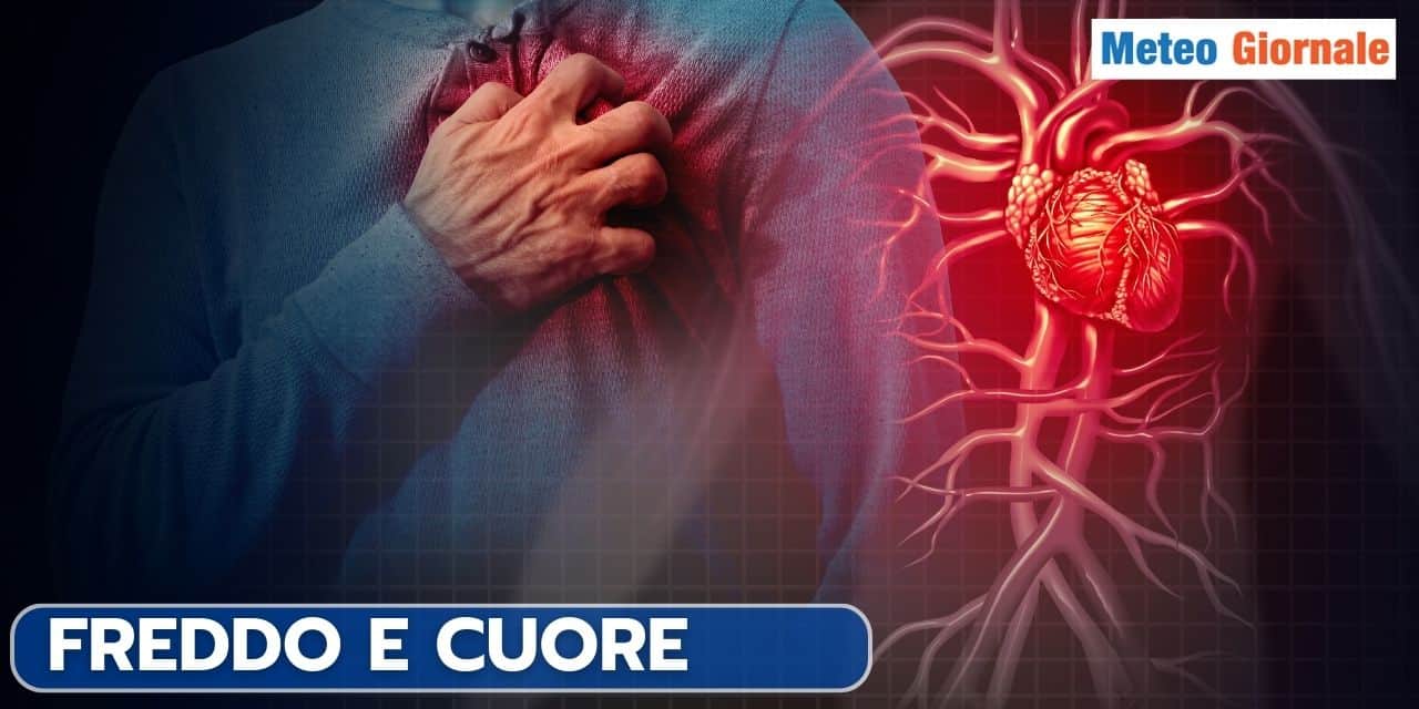 Freddo, attacchi cardiaci +37%. Ma anche il caldo causa un aumento di decessi