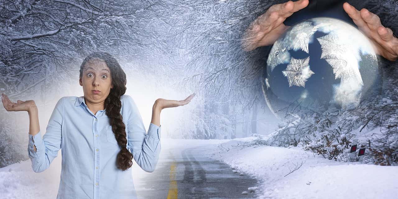 E' la dimostrazione che freddo e neve fanno ciò che vogliono