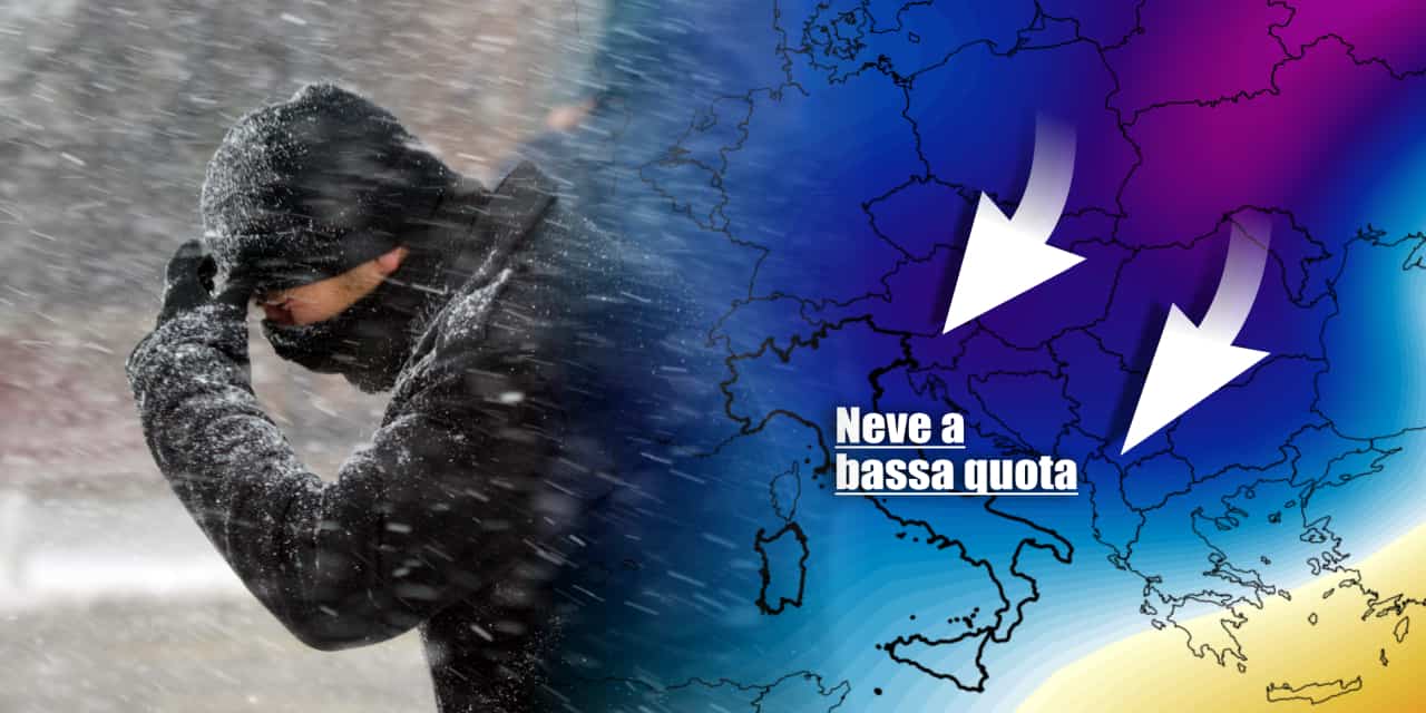 Meteo: clamoroso fine Gennaio, freddo e neve all’assalto dell’Italia