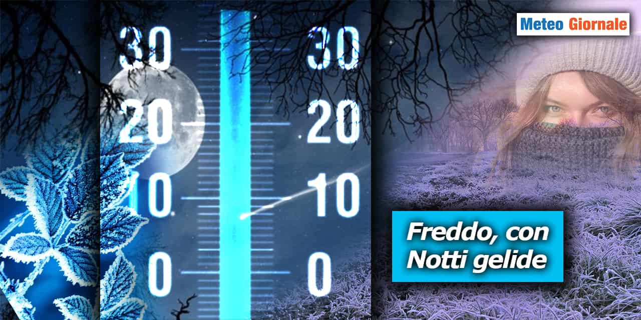 Meteo, Temperature gelide e il freddo invernale durerà a lungo