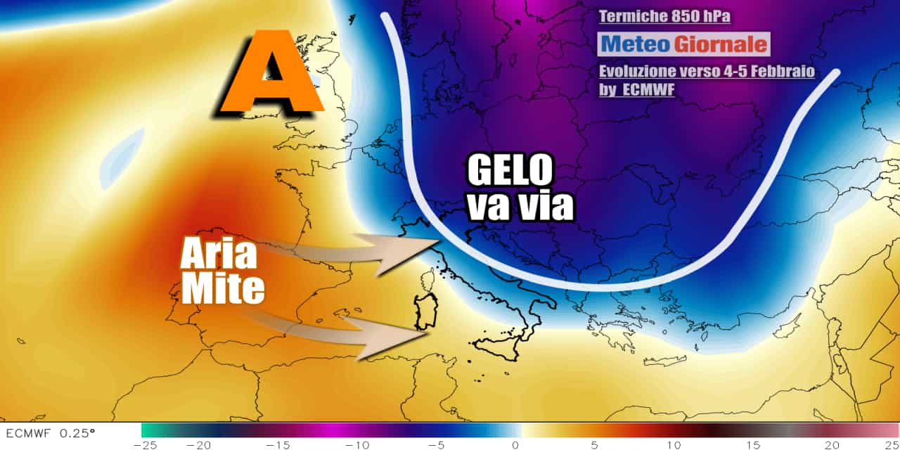 Meteo Febbraio con cambiamento clamoroso, spunta un’ipotesi a sorpresa