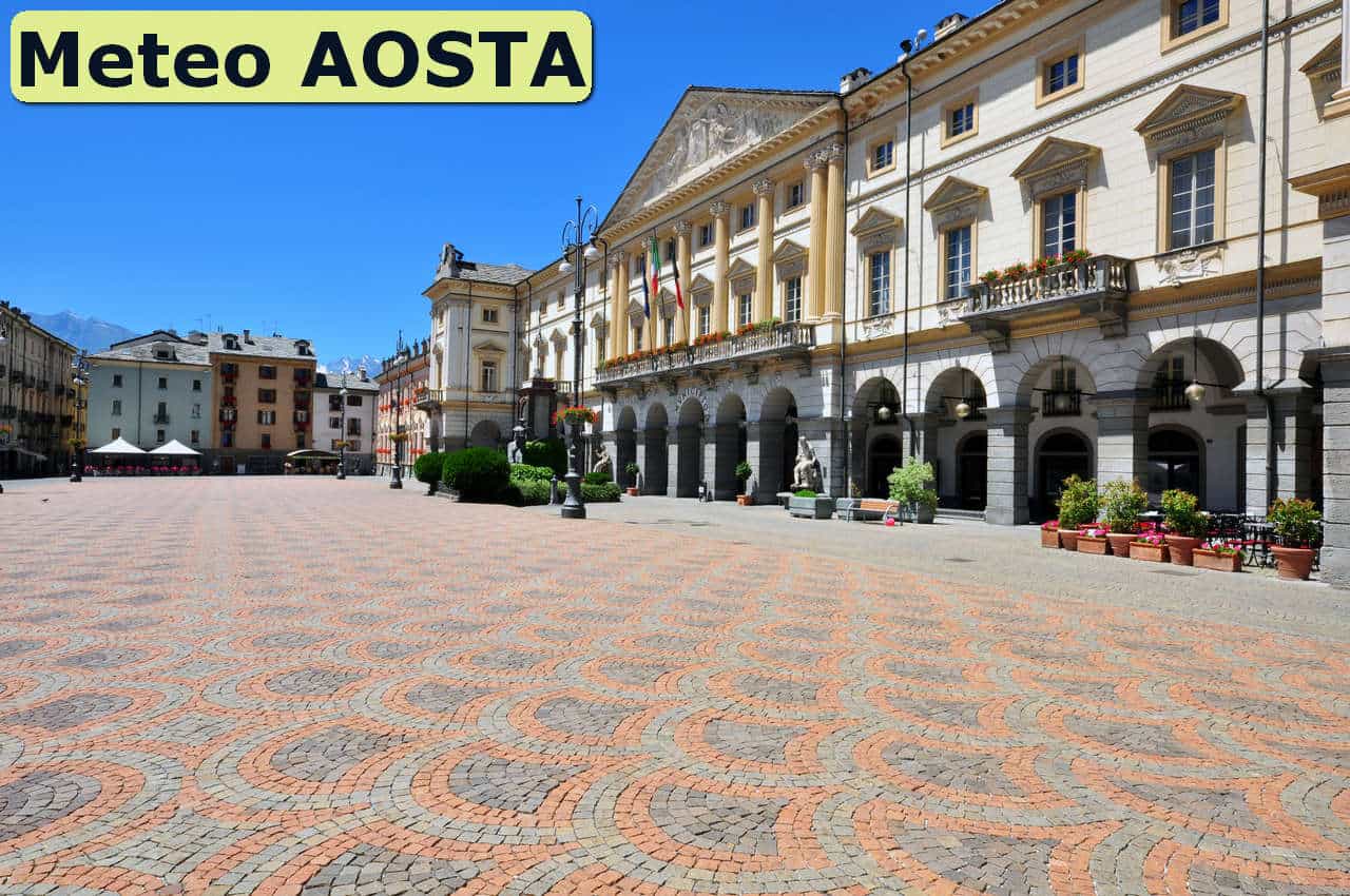 Meteo AOSTA. Gelate notturne
