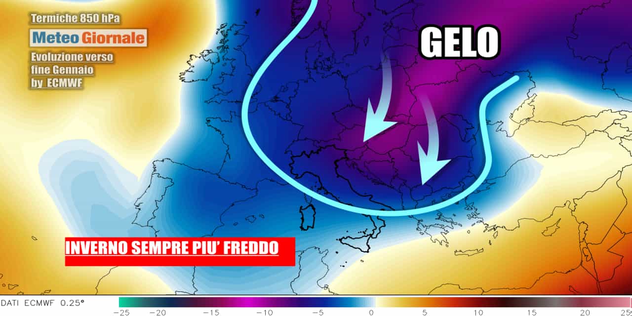 Meteo: Inverno pronto a fare la voce sempre più grossa, sorprese in vista