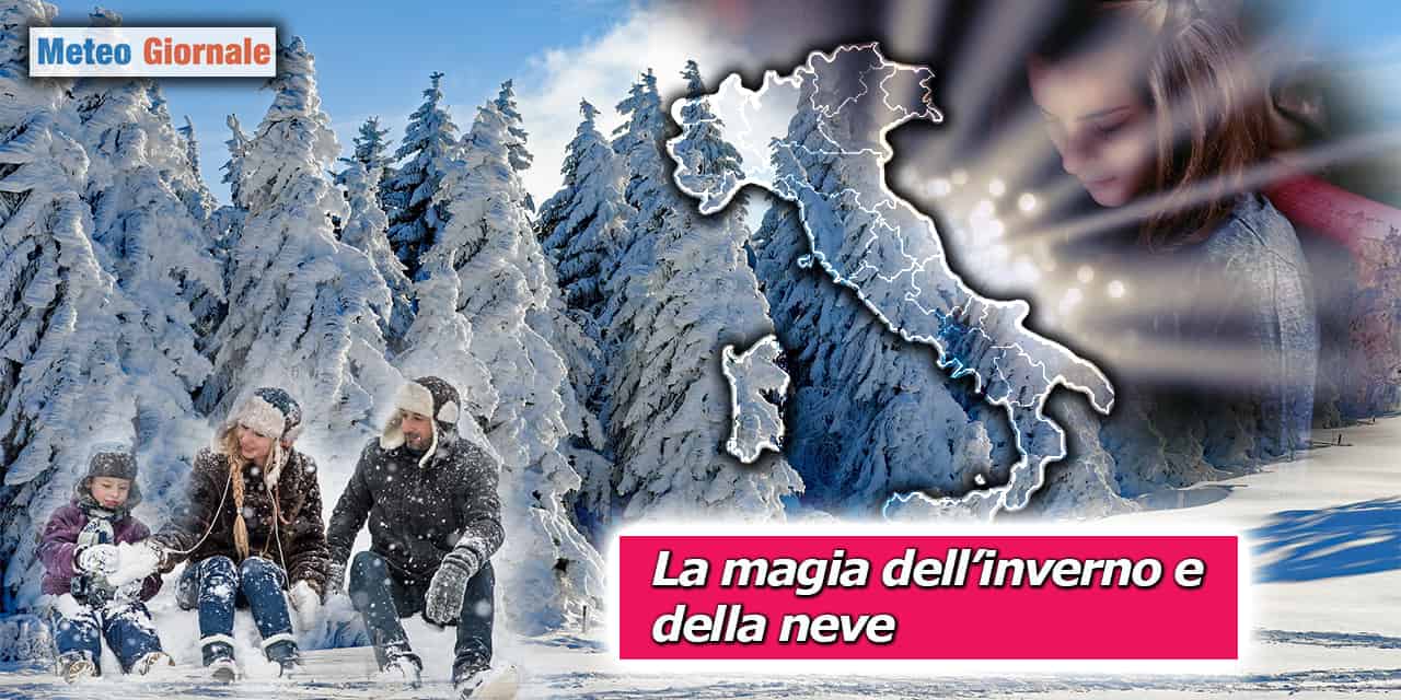 La magia della neve, la magia dell’Inverno in Italia