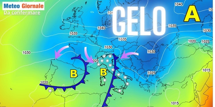Meteo 15 giorni, ancora freddo ma stavolta da est