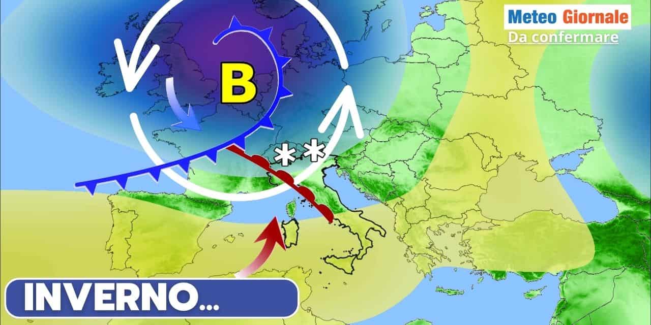 Meteo 15 giorni: l’Inverno a due passi
