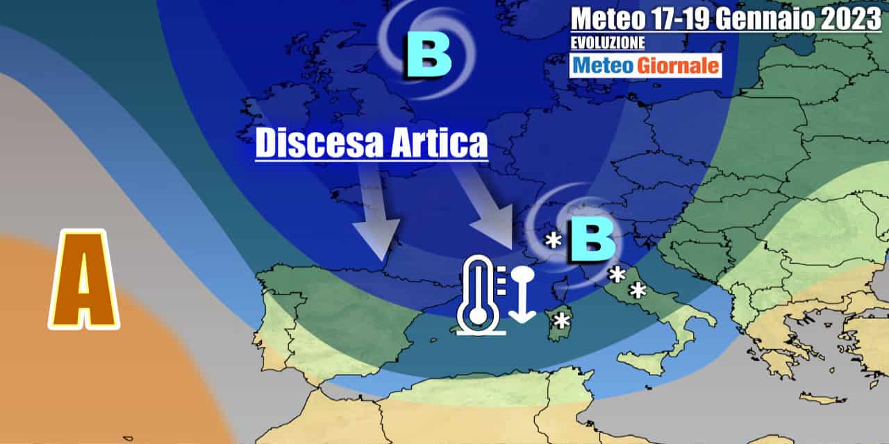Meteo Italia: neve in arrivo, ci siamo. Inizia la grande svolta invernale