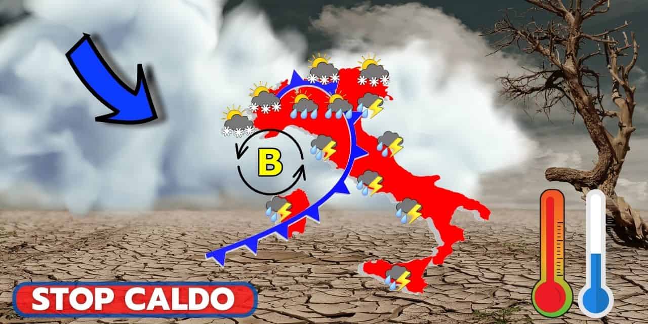 Crollo Temperature e Maltempo: nuovo scenario meteo ormai è imminente