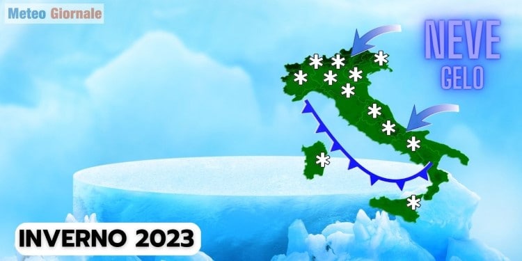 Meteo: tutta Italia al freddo batterà i denti, forti gelate in arrivo e neve