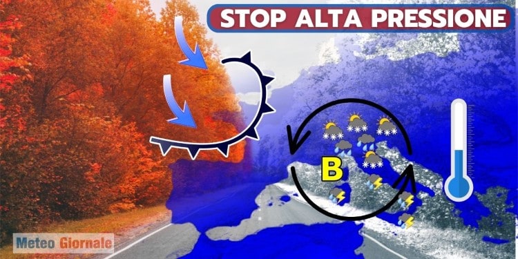 Ecco una fioca luce in fondo al tunnel meteo dell’Anticiclone. Arriva anche la neve