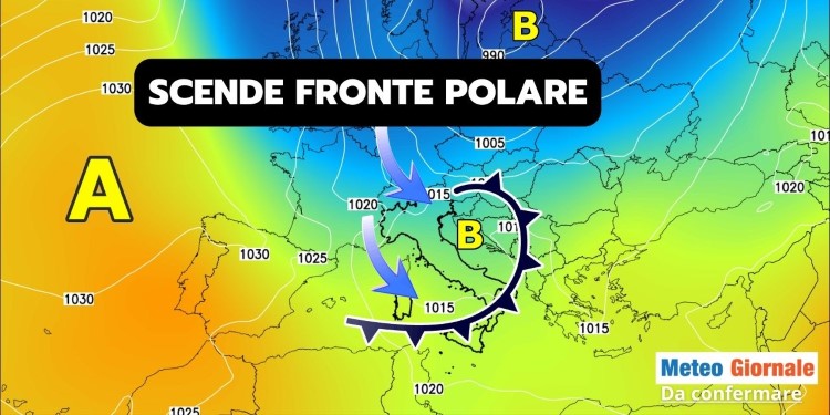 Meteo 15 giorni, freddo polare confermato