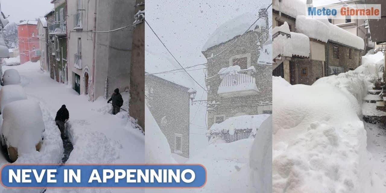 Meteo, attesa neve forte in Appennino. Neve anche in pianura